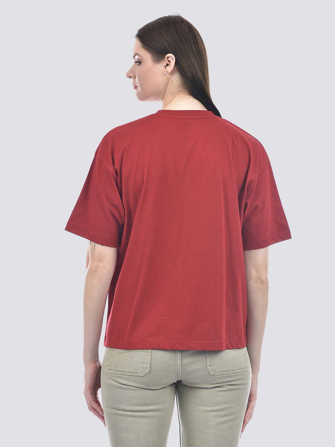 Numero Uno Women Red Graphic Print T-Shirt